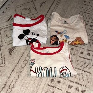 Boys lot of 3 Disney tank tops, size 7/8